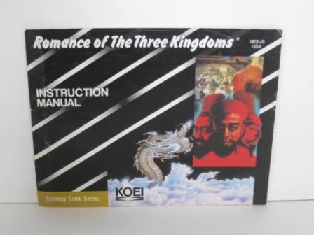 Romance of the 3 Kingdoms - NES Manual
